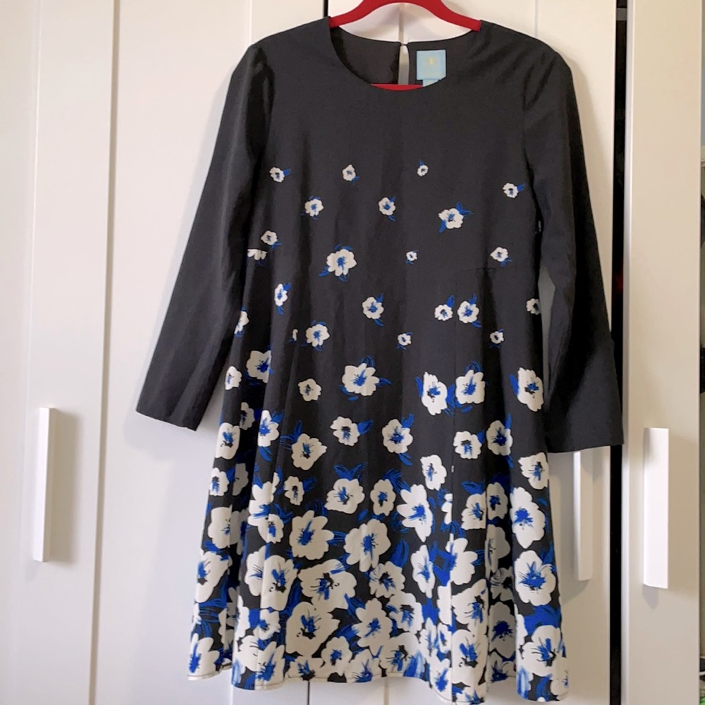 CeCe Women Floral 3/4 Sleeve Dress